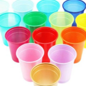 Einwegbecher 100Stk. rot